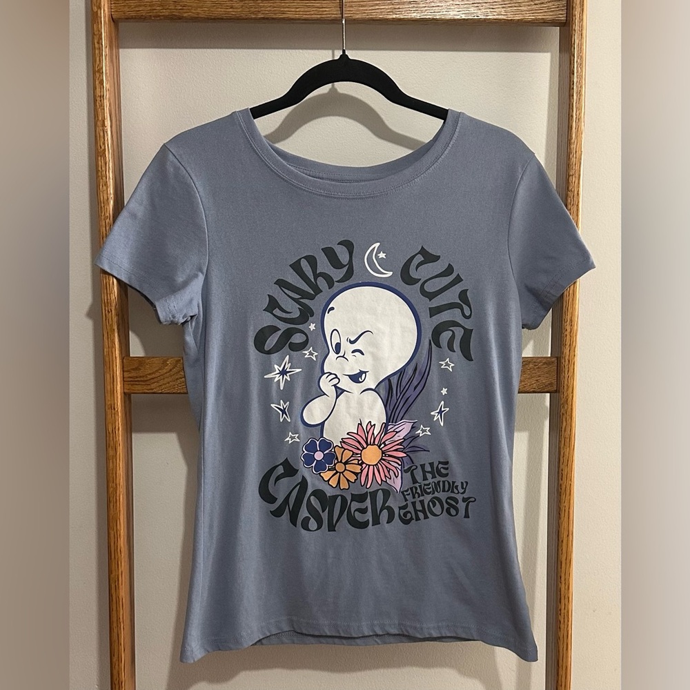 Periwinkle Casper the Friendly Ghost Tee Shirt